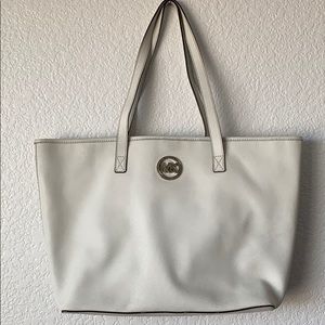 White Michael Kors Tote